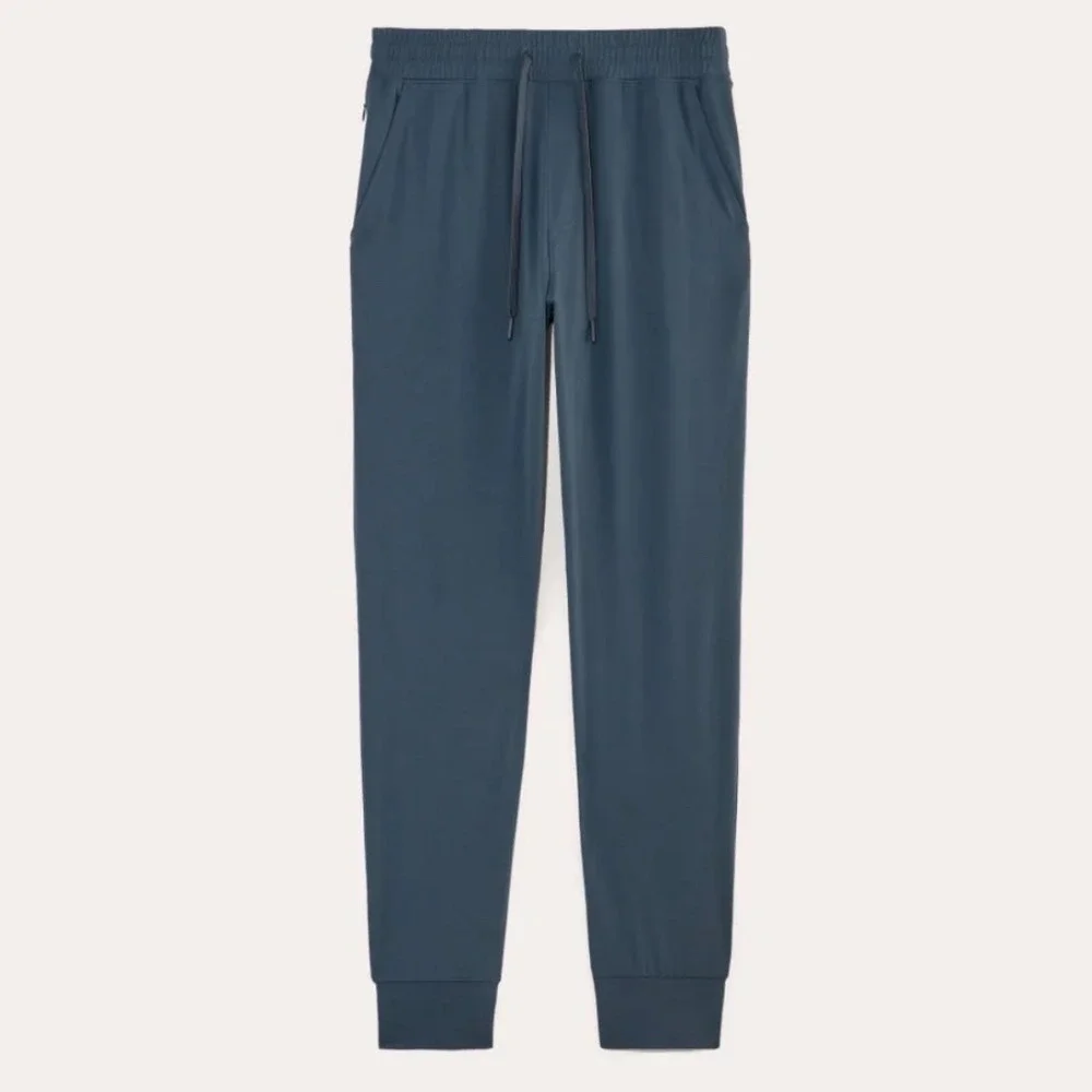 Everlane Mens Performance Jogger Blue Small NWT Moisture Wicking 4-Way Stretch